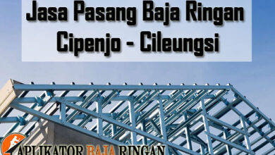 Jasa Pasang Baja Ringan Cipenjo