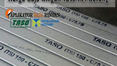 Harga Baja Ringan Taso