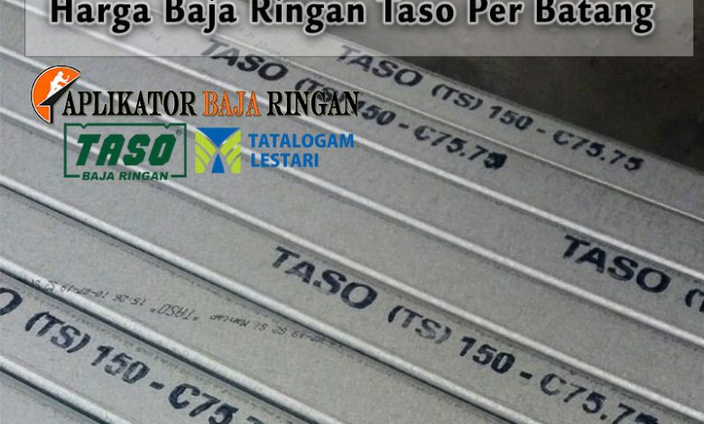 Harga Baja Ringan Taso