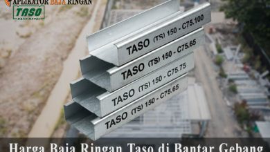 Harga Baja Ringan Taso di Bantar Gebang