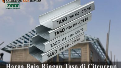 Harga Baja Ringan Taso di Citeureup