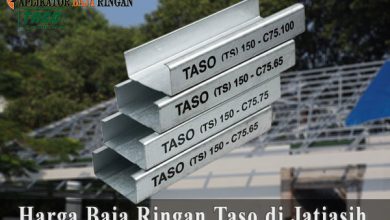 Harga Baja Ringan Taso di Jatiasih