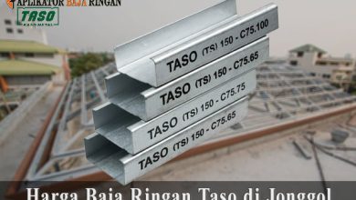 Harga Baja Ringan Taso di Jonggol
