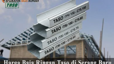 Harga Baja Ringan Taso di Serang Baru