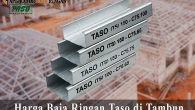 Harga Baja Ringan Taso di Tambun